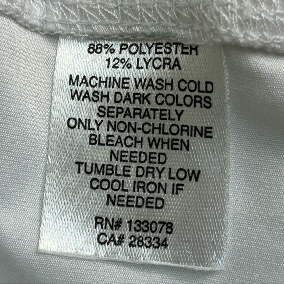 Lucky in Love White and Blue Mini Tennis Skirt/Skort - Picture 10 of 10